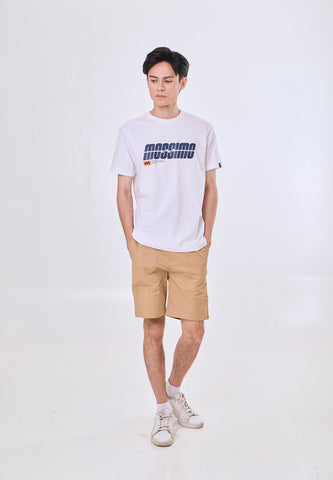 Mossimo Louis White Muscle Fit Tee