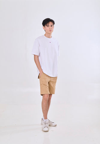 Mossimo Ezekiel White Urban Fit Tee