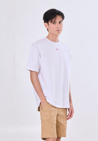 Mossimo Ezekiel White Urban Fit Tee
