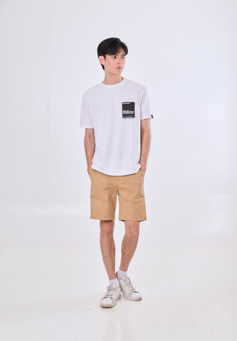 Mossimo Farnell White Unisex Tee