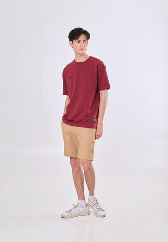 Mossimo Colin Maroon Urban Fit Tee