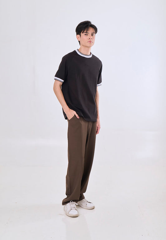 Mossimo Dion Black Raglan Classic Fit Tee