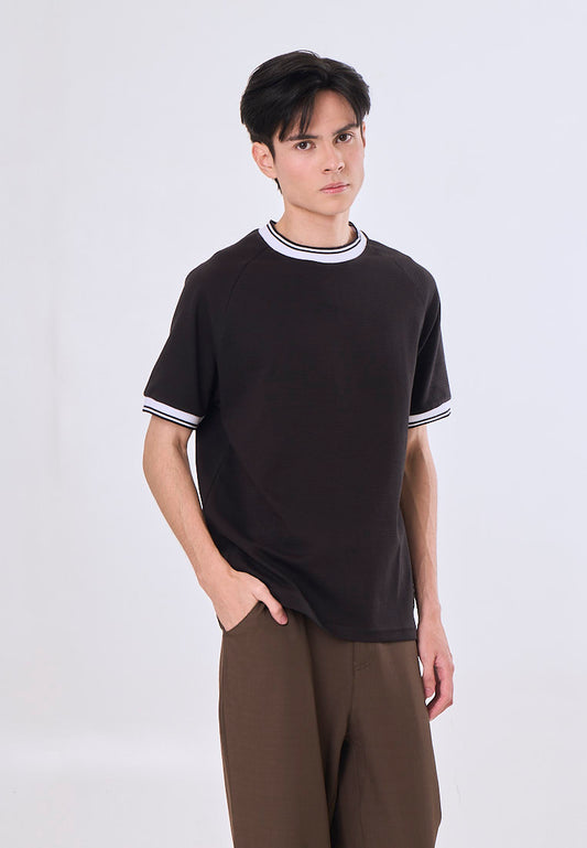 Mossimo Dion Black Raglan Classic Fit Tee