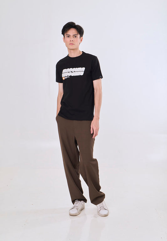 Mossimo Louis Black Muscle Fit Tee