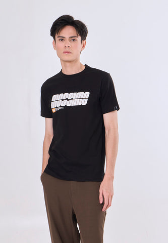 Mossimo Louis Black Muscle Fit Tee