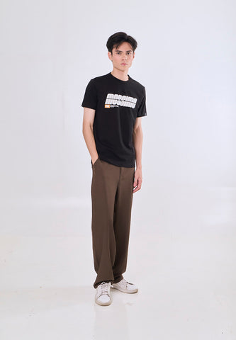 Mossimo Louis Black Muscle Fit Tee