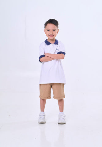 Mossimo Kids Oliver Khaki Stretch Twill 4 Pockets Shorts For Boys