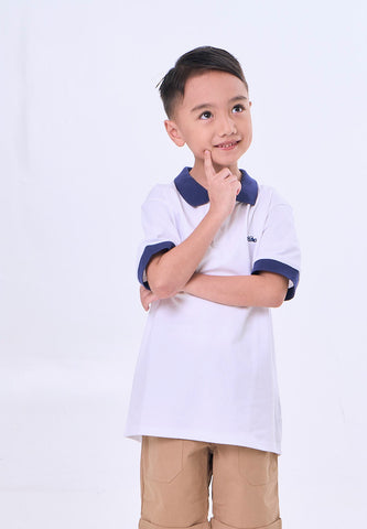 Mossimo Kids Raphael White Collar Polo Shirt