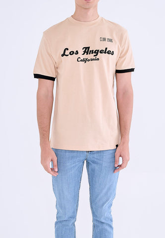 Mossimo Irving Wheat Premium Comfort Fit Tee
