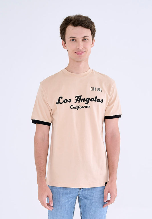 Mossimo Irving Wheat Premium Comfort Fit Tee