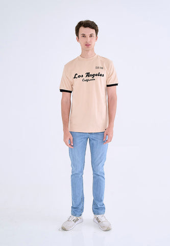 Mossimo Irving Wheat Premium Comfort Fit Tee