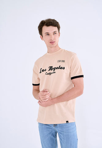 Mossimo Irving Wheat Premium Comfort Fit Tee
