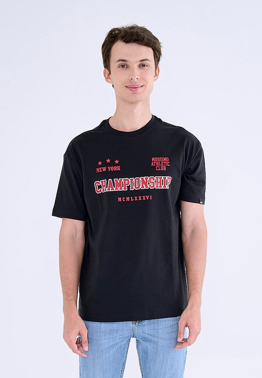 Mossimo Falcon Black Premium Urban Fit Tee