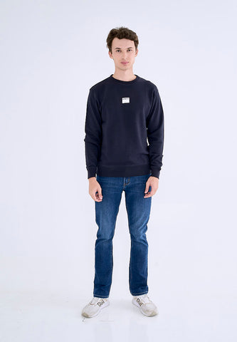 Mossimo Dark Blue Unisex Comfort Fit Pullover