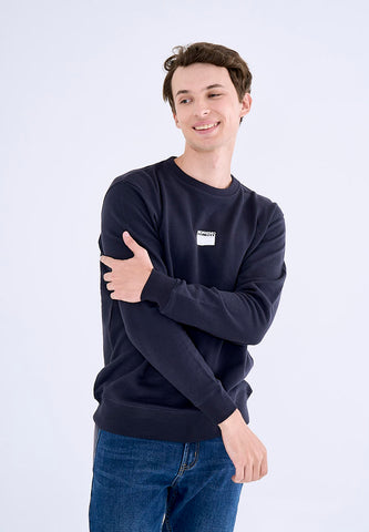 Mossimo Dark Blue Unisex Comfort Fit Pullover