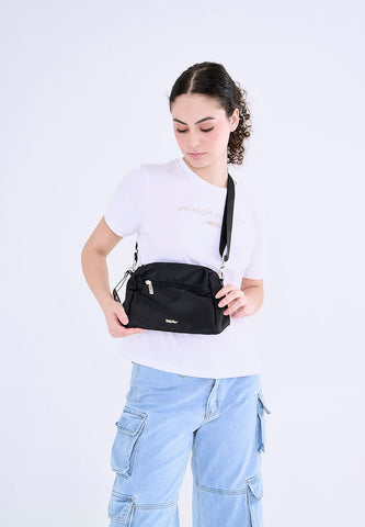Mossimo Shantal Black Sling Bag