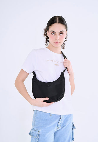 Mossimo Iya Black Shoulder Bag