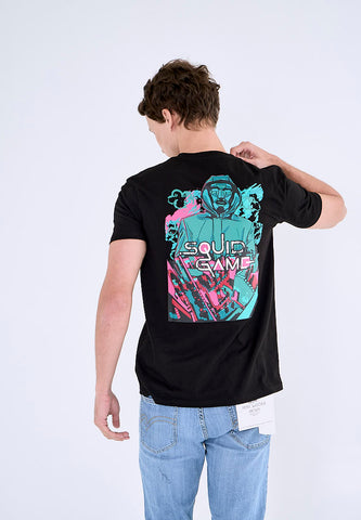 Mossimo Black Squid Game Back Print Unisex Tshirt