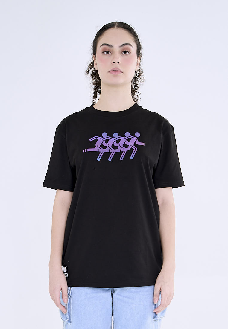 Mossimo Black Squid Game Runner Unisex Tshirt