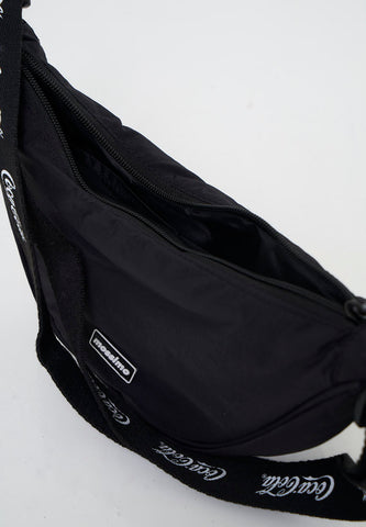 Mossimo Black Coca Cola Crossbody Dumpling Bag