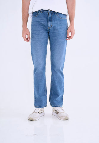 Mossimo Wesley Mid Blue Most Wanted Denim Basic Five Pocket Jeans