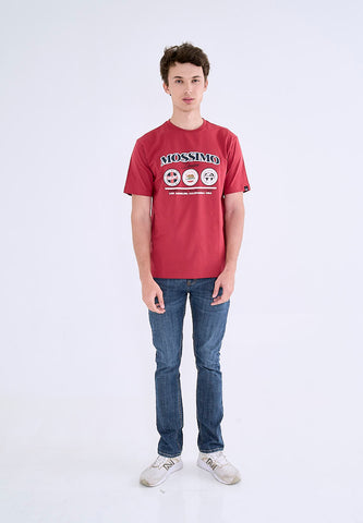 Mossimo Norrin Chili Pepper Comfort Fit Tee