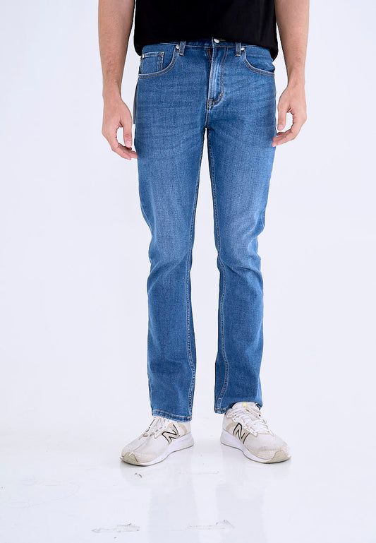 Mossimo Leonardo Mid Blue Most Wanted Denim Basic Five Pocket Jeans