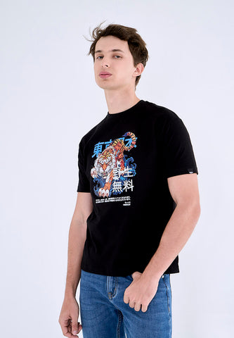 Mossimo Conrad Black Premium Urban Fit Tee