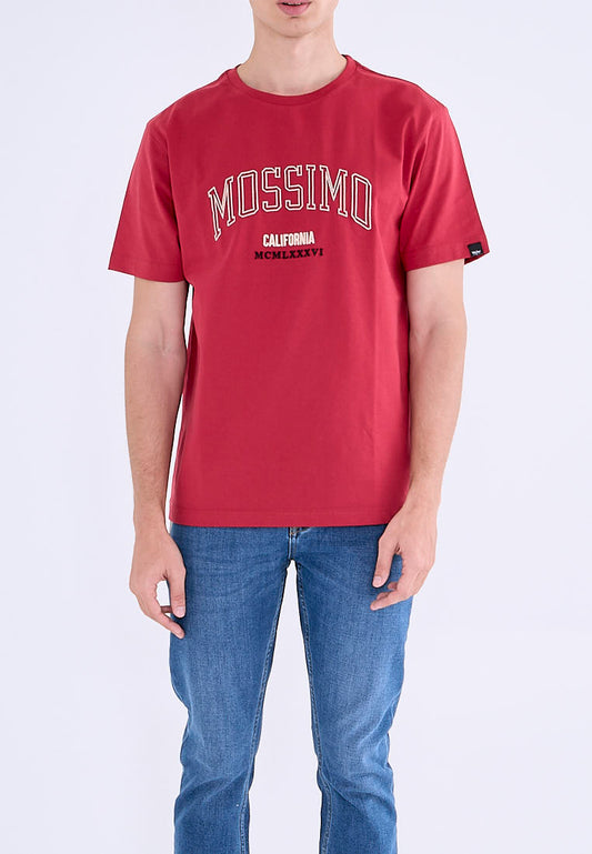 Mossimo Halston Red Premium Modern Fit Tee