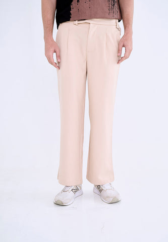 Mossimo Zayn Beige Slacks Straight Fit Pants