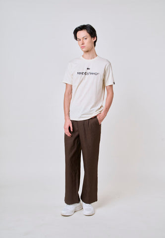 Mossimo Raelan Beige Classic Fit Tee