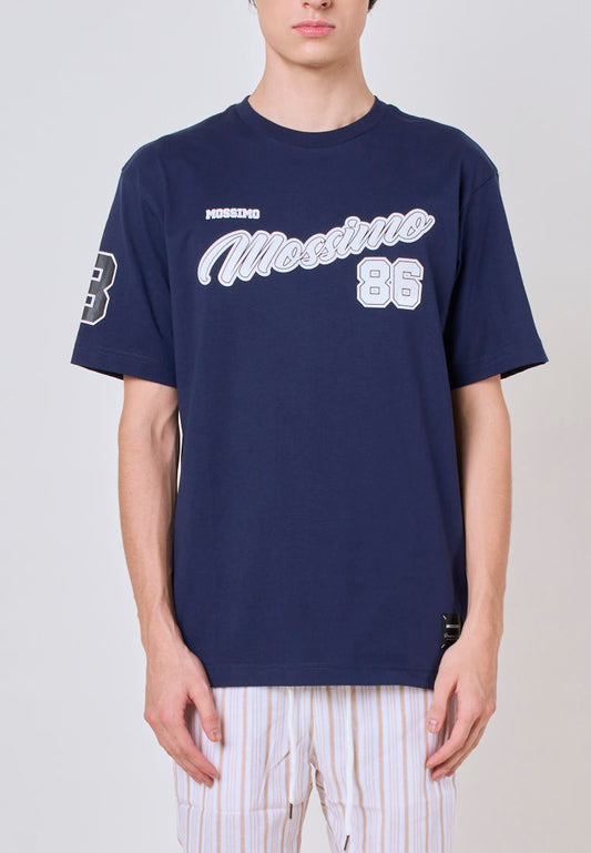 Mossimo Harvey Navy Blue Comfort Fit Tee