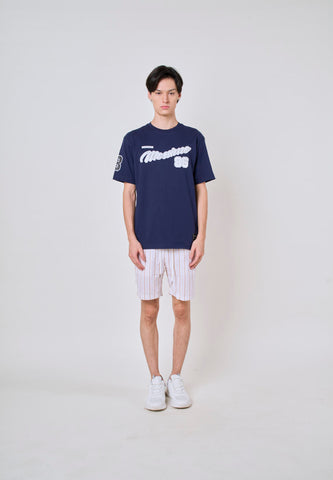 Mossimo Harvey Navy Blue Comfort Fit Tee