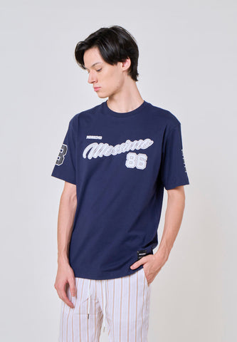 Mossimo Harvey Navy Blue Comfort Fit Tee