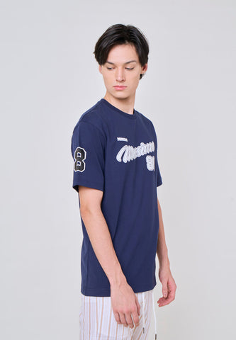 Mossimo Harvey Navy Blue Comfort Fit Tee
