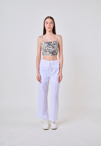Kimberly Straight Twill Pants