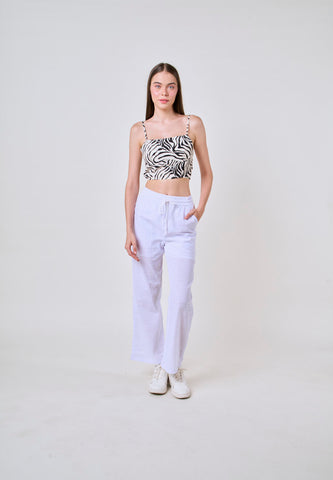 Kimberly Straight Twill Pants