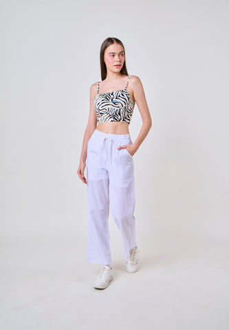 Kimberly Straight Twill Pants