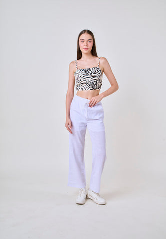 Kimberly Straight Twill Pants