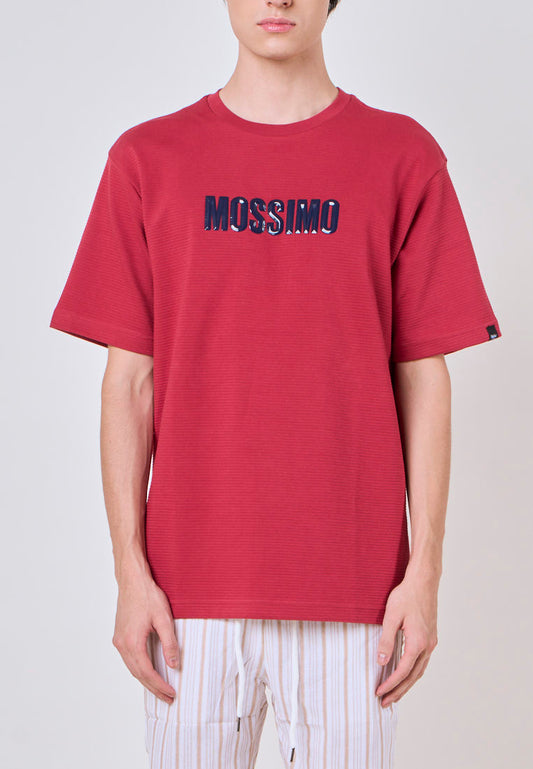 Mossimo Laken Red Comfort Fit Tee