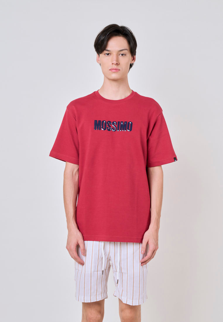 Mossimo Laken Red Comfort Fit Tee
