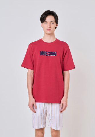 Mossimo Laken Red Comfort Fit Tee