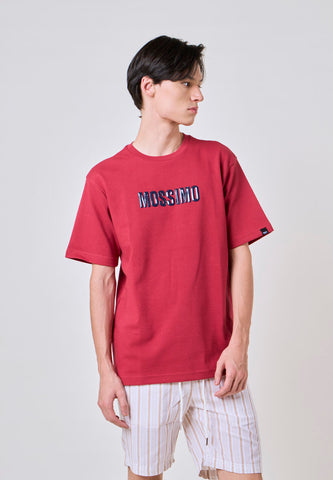 Mossimo Laken Red Comfort Fit Tee