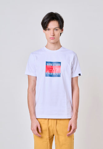 Mossimo Balthazar White Muscle Fit Tee