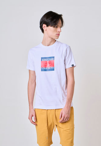 Mossimo Balthazar White Muscle Fit Tee