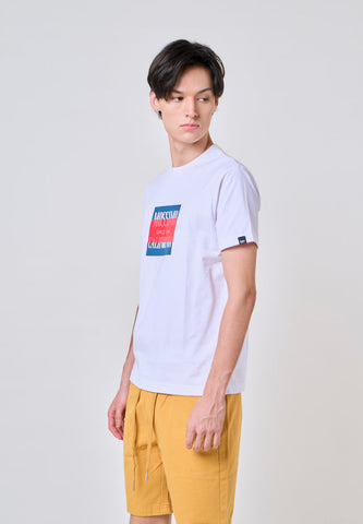 Mossimo Balthazar White Muscle Fit Tee