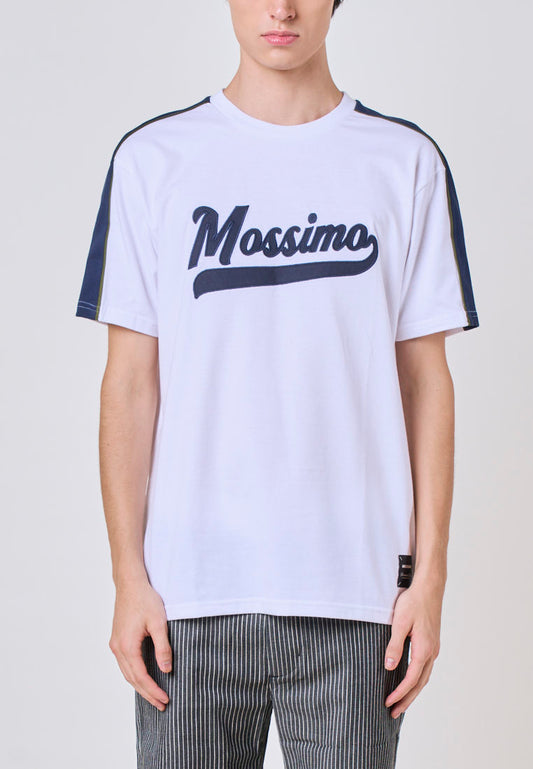 Mossimo Luke White Classic  Fit Tee