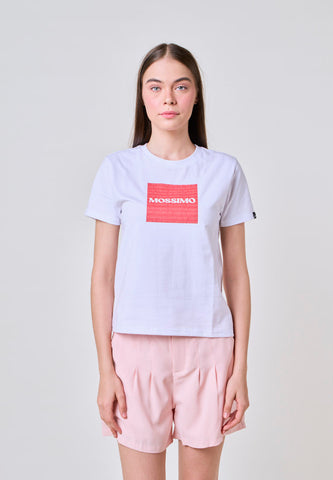 Mossimo Yasmin White Classic Fit Tee