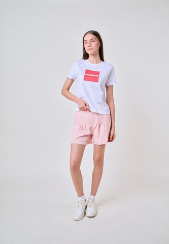 Mossimo Yasmin White Classic Fit Tee