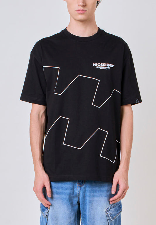Mossimo Nikola Black Urban Fit Tee